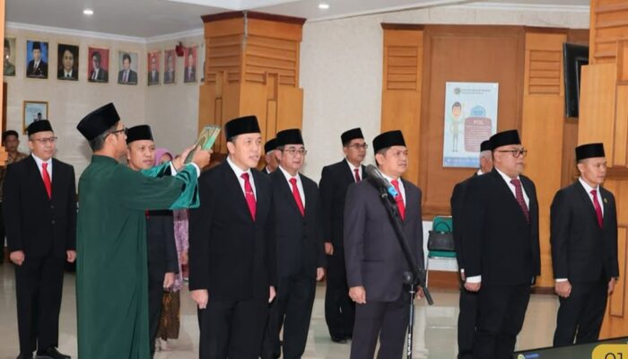 Menteri ATR/BPN Nusron Wahid Lantik 24 Pejabat Struktural, Tekankan Pelayanan Publik dengan Hati