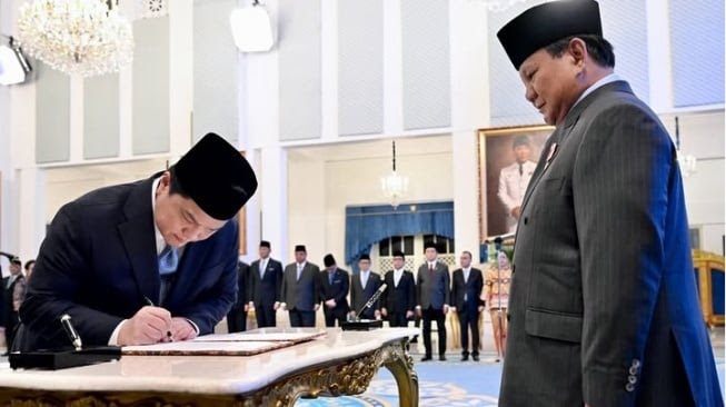 Menpora Erick Thohir