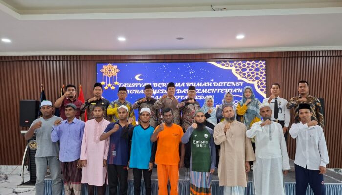 Pokjaluh Kemenag Medan Gelar Bimbingan Rohani di Rumah Detensi Imigrasi