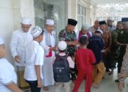 Koramil 08 Barumun Gelar Silaturahmi dan Santuni Anak Yatim