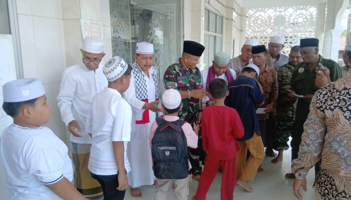 Koramil 08 Barumun Gelar Silaturahmi dan Santuni Anak Yatim