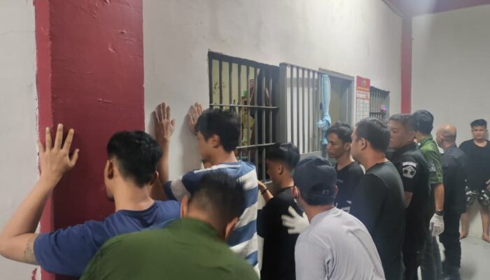 Lapas Sibolga Gelar Razia Rutin, Pastikan Lingkungan Tetap Kondusif
