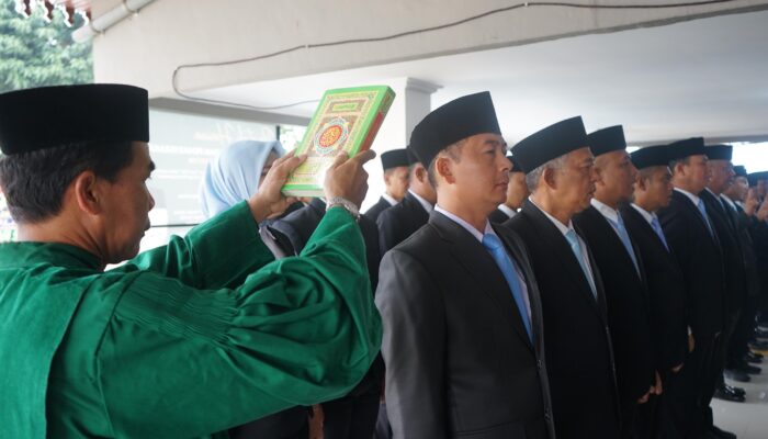 42 Pejabat Kanwil Ditjenpas Sumut Dilantik, Kakanwil Tekankan Amanah dan Integritas dalam Mengemban Jabatan