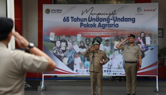 BPN Sumut Gelar Upacara Peringatan Hantaru Ke-65