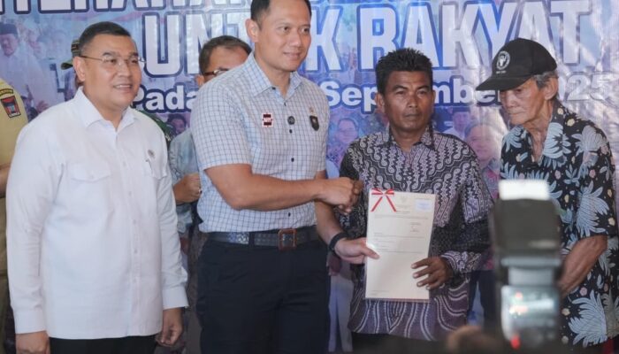 Lewat Sertipikasi, Kementerian ATR/BPN Pastikan Pengelolaan dan Kepastian Hukum Atas Tanah Ulayat di Sumatra Barat
