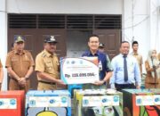 Wali Kota Binjai Pimpin Apel Gabungan dan Terima Bantuan CSR dari Bank Sumut