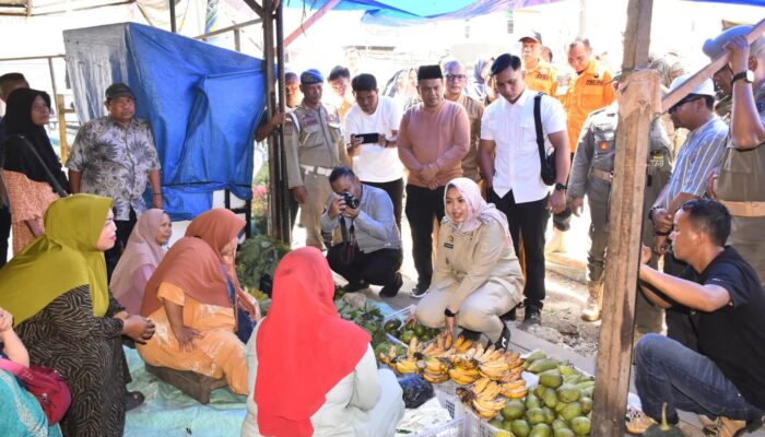 Pemkab Madina Utamakan Pendekatan Persuasif dalam Pemindahan Pedagang Pasar Kuliling ke Pasar Tapanuli