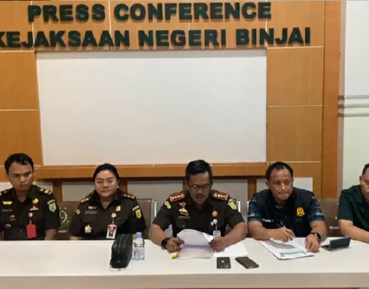 Kadis PUPR Binjai Ditahan