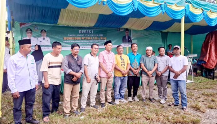 Muniruddin Ritonga Berkomitmen Perjuangkan Aspirasi Warga Madina ke Pemerintah Provinsi