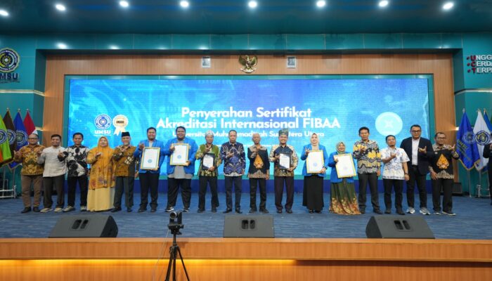 Empat Prodi UMSU Sukses Raih Akreditasi Internasional FIBAA