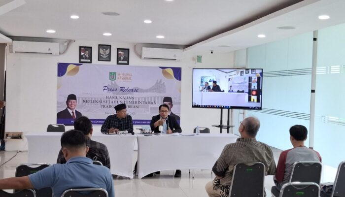 Refleksi Setahun Pemerintahan Prabowo-Gibran, P3M UNAS Soroti Enam Catatan Kritis