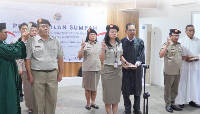 Kantor Pertanahan Simalungun Lantik Panitia Ajudikasi dan Satgas PTSL 2025, Siap Percepat Sertifikasi Tanah