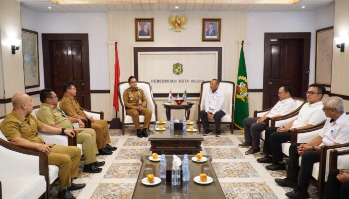 Region Head PTPN I Regional 1 Jalin Silaturahmi dengan Wali Kota Medan, Bahas Kebangkitan Tembakau Deli