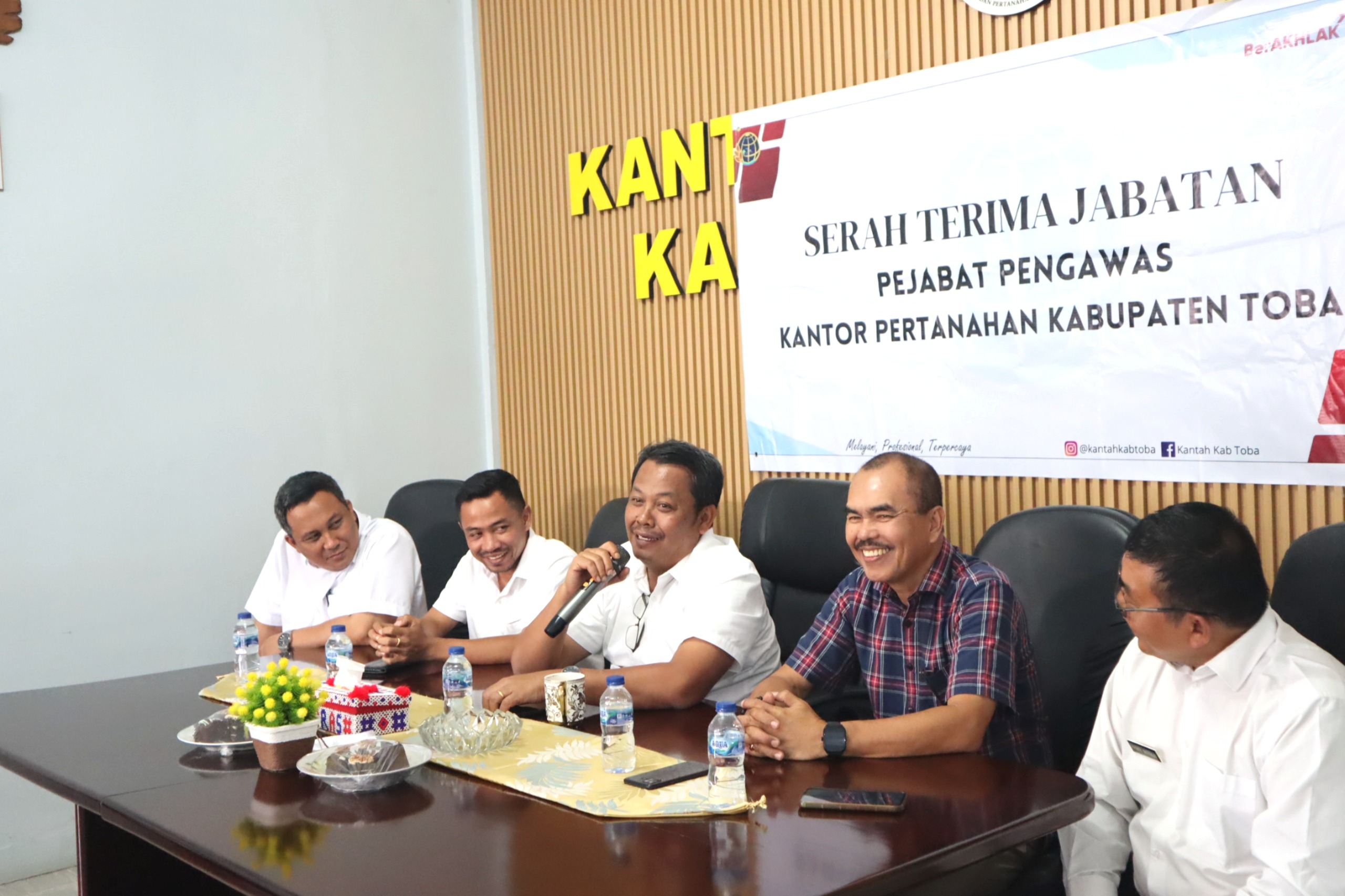 Sertijab Pejabat Pengawas