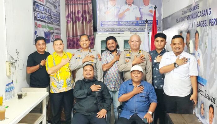 Kapolres Padangsidimpuan Kunjungi Kantor JMSI Tabagsel Perkuat Sinergi dengan Media Siber