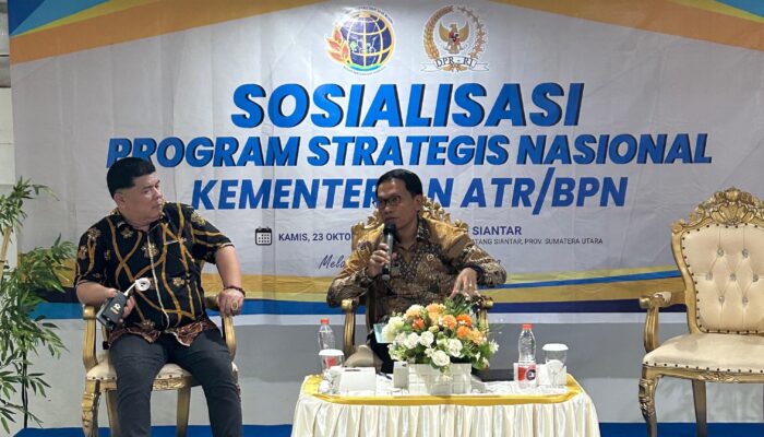 BPN Sumut Sosialisasikan Program Strategis Nasional di Simalungun, Masyarakat Didorong Ikut PTSL