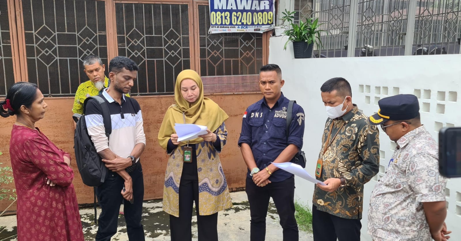 Peletakan Sita Jaminan