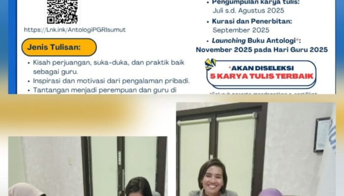 38 Karya Guru Perempuan se-Sumut Siap Diluncurkan pada HGN 2025