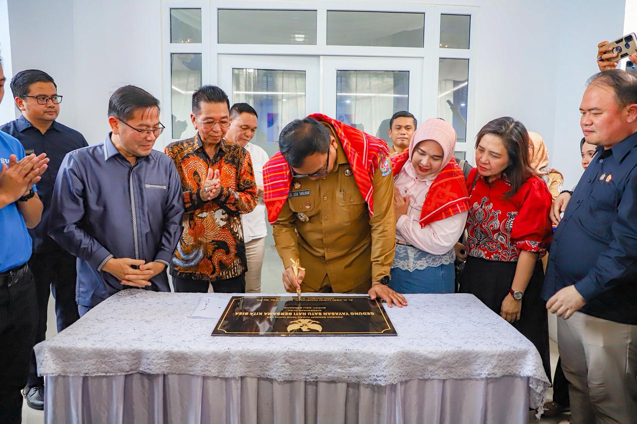 Tesmikan Gedung Yayasan Satu Hati