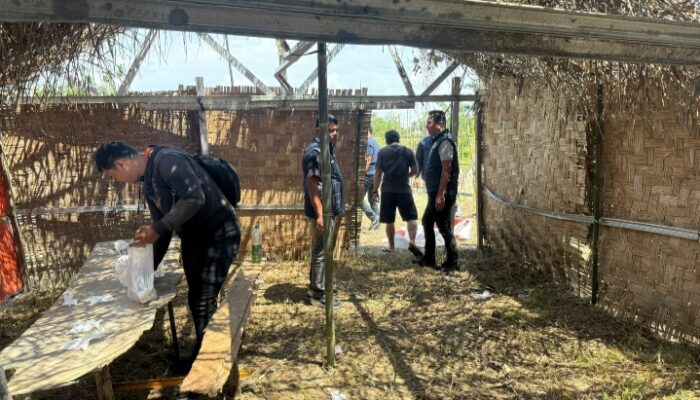 Grebek Lagi! Polres Binjai Bakar Barak Narkoba di Binjai Selatan yang Sudah Berulang Kali Ditertibkan