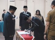 Lantik Pejabat Sekda Kota Binjai