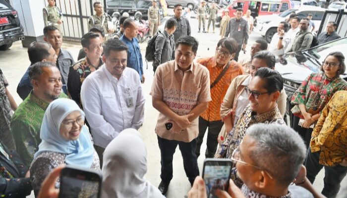 Bobby Nasution Dampingi Menteri PKP dan Mendagri Tinjau MPP Medan, Dorong Akselerasi Pembangunan Rumah Subsidi