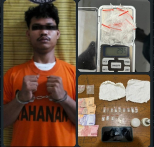 Simpan Sabu dalam Bola Lampu