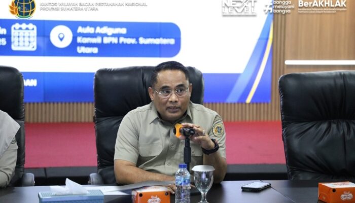 Kanwil BPN Sumut Gelar Rapat Kendali Mutu: Perkuat Akurasi Data dan Sinergi untuk Program Pertanahan 2025