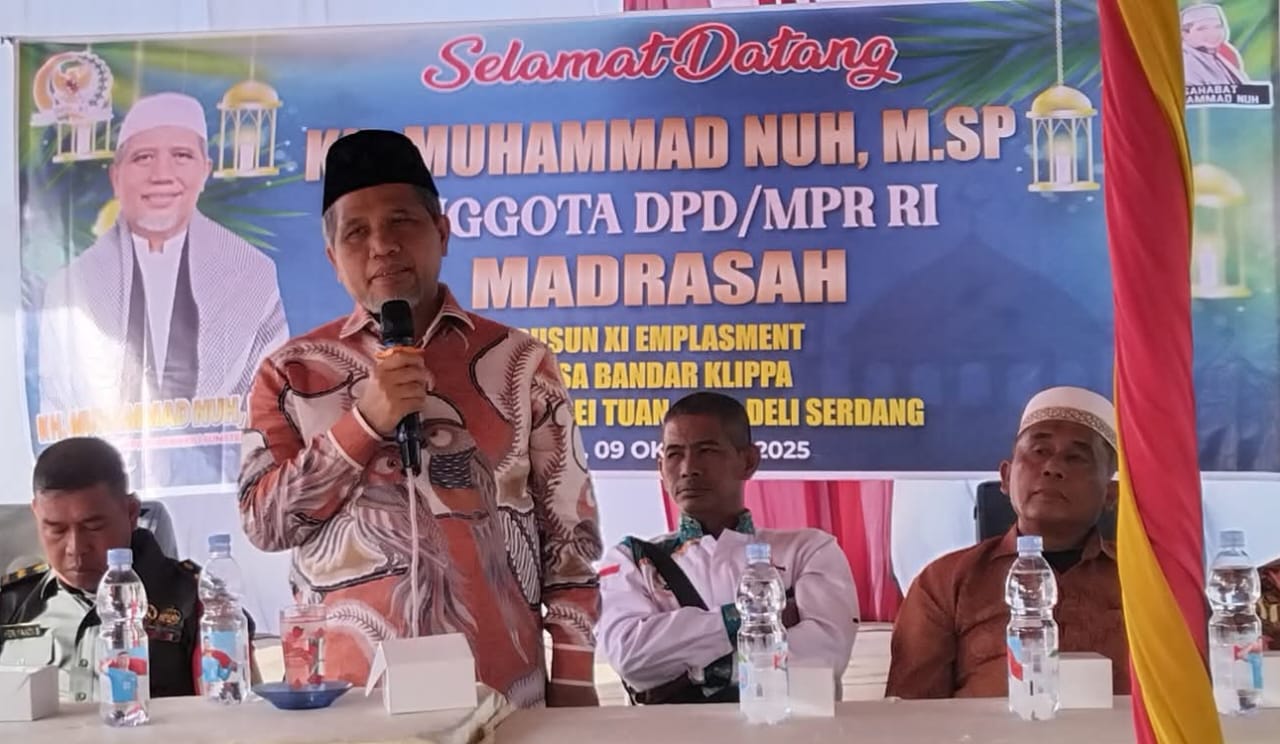 M. Nuh Desak Aparat Hentikan Upaya Penyerobotan Lahan Madrasah di Deli Serdang