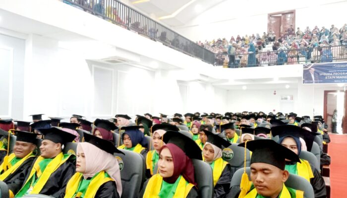 STAIN Madina Wisuda 497 Mahasiswa, Pimpinan Kampus Ajak Lulusan Jadi Generasi Berilmu dan Berakhlak