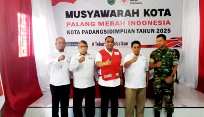 Harry Pahlevi Harahap Terpilih Jadi Ketua PMI Padangsidimpuan, Tegaskan Komitmen Jalankan Misi Kemanusiaan