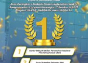 Peringkat I Ketepatan Pelaporan Keuangan