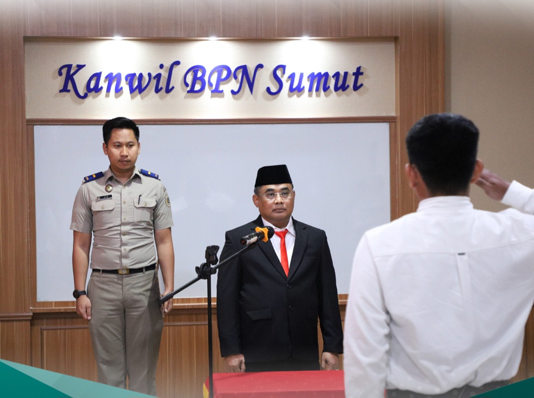 Lantik Asisten Surveyor Kadastral