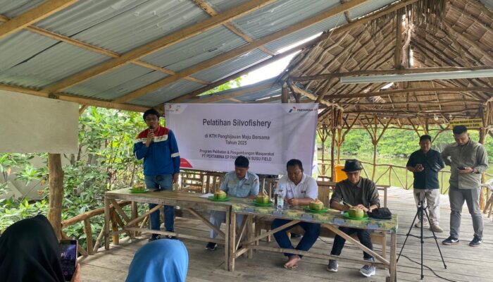 Pertamina EP Pangkalan Susu Dorong Konservasi Mangrove Lewat Pelatihan Silvofishery