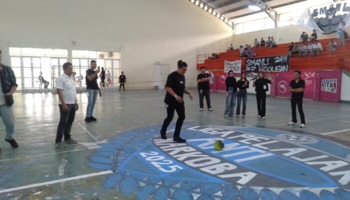 Komunitas Liga Pelajar Anti Narkoba (LPAN) Kota Binjai Gelar Turnamen Futsal Pelajar Sumut