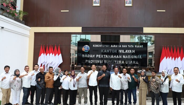 Komisi D DPRD Asahan Konsultasi ke Kanwil BPN Sumut Bahas Mekanisme Penyelesaian Sengketa Pertanahan