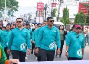 Pemkab Madina Rayakan HKN ke-61 dengan Jalan Sehat dan Pemeriksaan Kesehatan Gratis