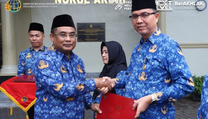 Kanwil BPN Sumut Rayakan Hari Pahlawan dengan Penghargaan Satyalencana Karya Satya