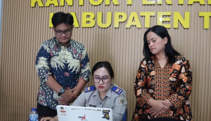 Pegawai Kantah Toba Jalani Uji Kompetensi Penata Pertanahan Ahli Muda