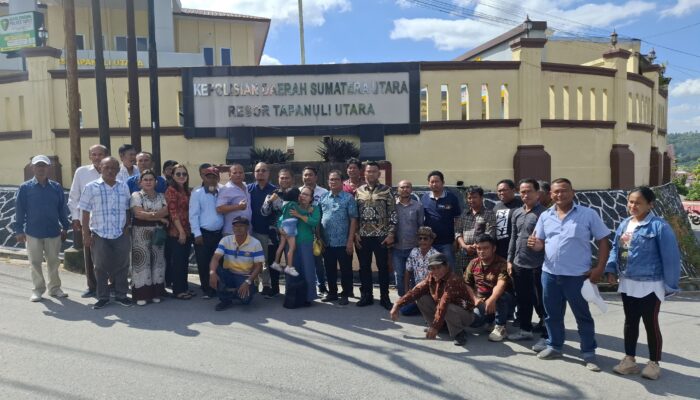 Pomparan Raja Sonakmalela Apresiasi Polres Tapanuli Utara atas Penahanan Tersangka Kasus Pelecehan Anak 4,5 Tahun