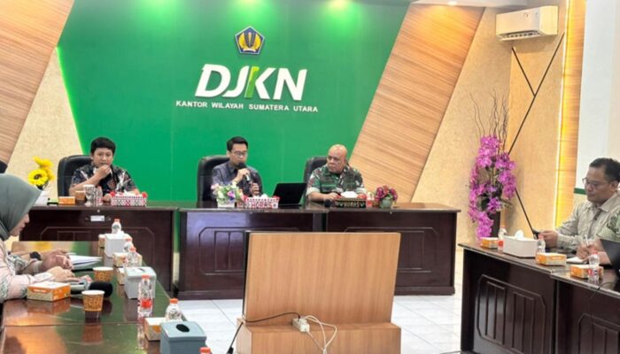 Perkuat Pengamanan Aset Negara, BPN Sumut, Kementerian Pertahanan, dan DJKN Gelar Koordinasi Strategis