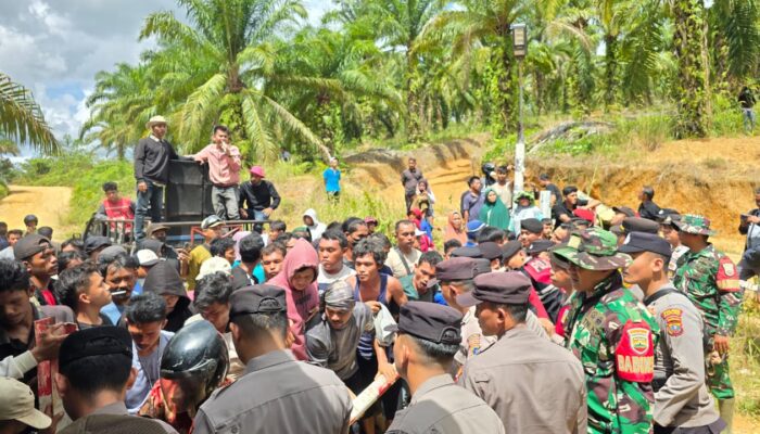 PT Barapala Diduga Tak Miliki Izin HGU, Warga Enam Desa Gelar Aksi Desak Perusahaan Angkat Kaki