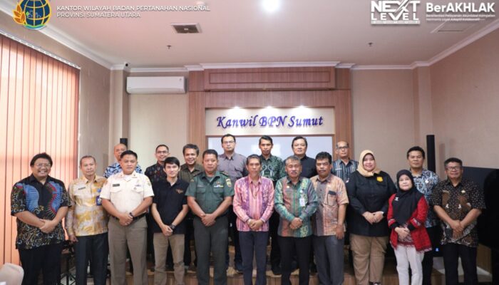 Kanwil BPN Sumut dan GTRA Matangkan Persiapan Identifikasi Lapangan TORA 2025