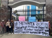 Demo di Kejatisu, Mahasiswa Desak Tetapkan Mantan Bupati Madina sebagai Tersangka Dugaan Korupsi Desa Digital