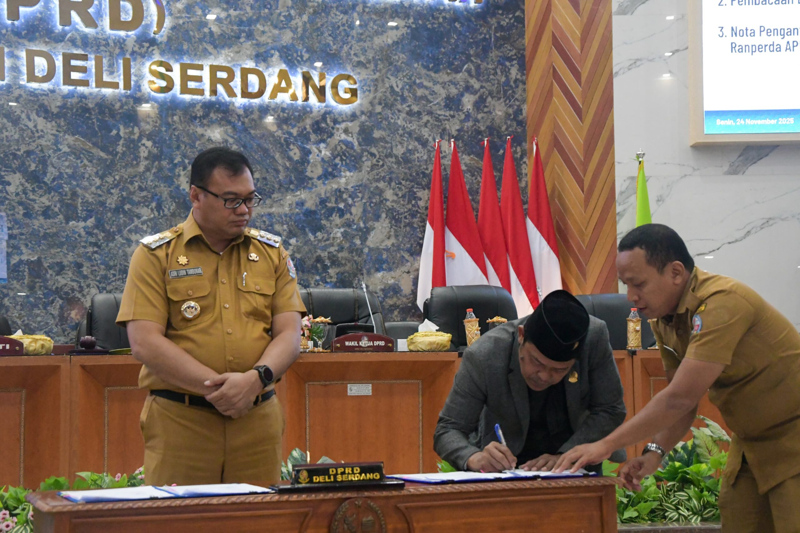 KUA-PPAS APBD Deli Serdang TA 2026