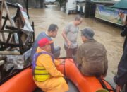 Wakil Wali Kota Binjai dan Kalaksa BPBD Terjun Langsung Evakuasi Warga Terdampak Banjir di Kelurahan Setia