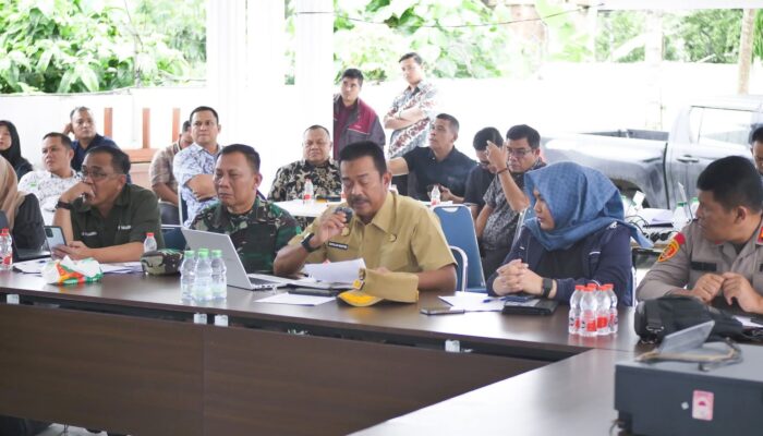 Rakor Tingkat Menteri Penanganan Bencana, Bupati Madina Laporkan 49 Desa Terdampak Banjir