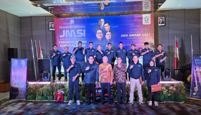 Rianto SH MH Resmi Dilantik sebagai Ketua JMSI Sumut, Hendry CH Bangun: Tingkatkan Pembinaan SDM Pers