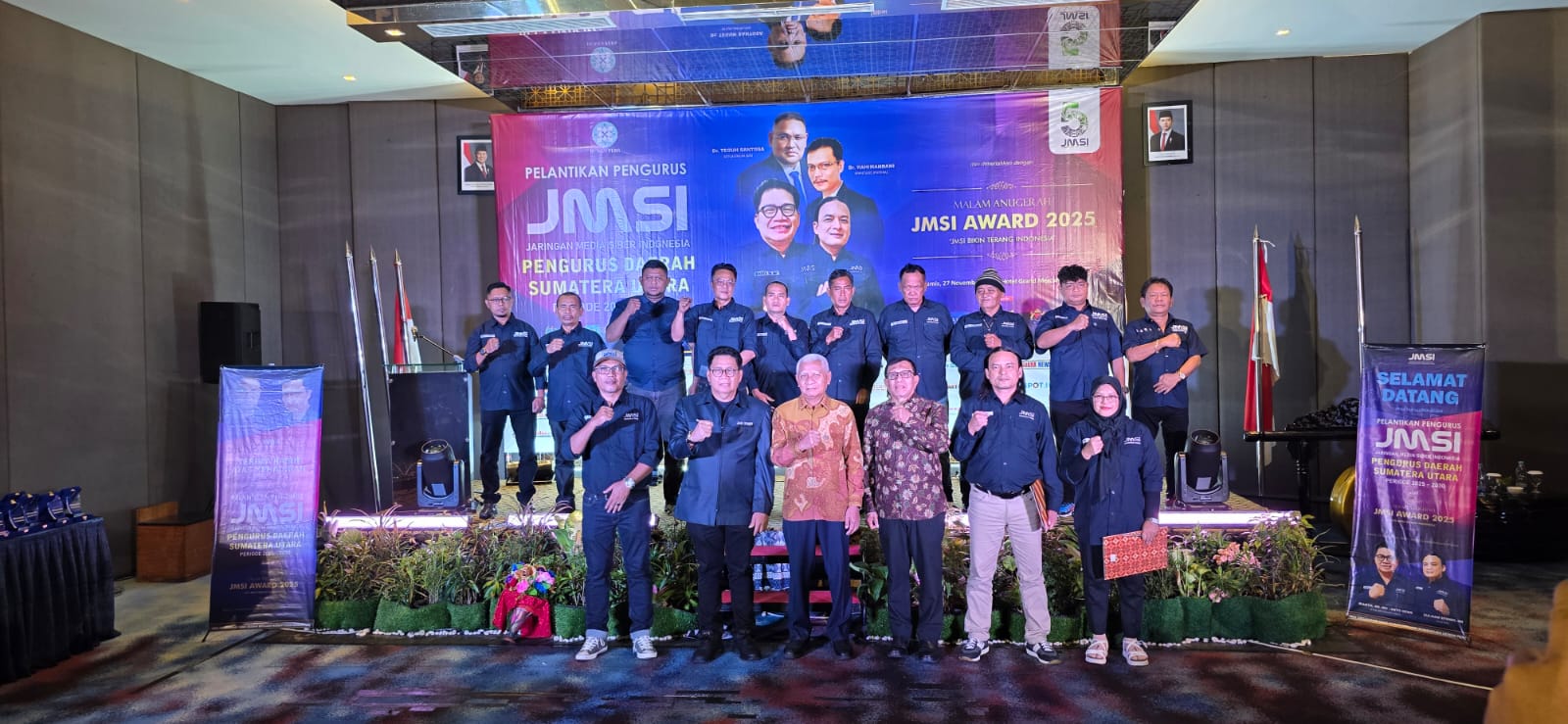 Pelantikan Pengurus JMSI Sumut