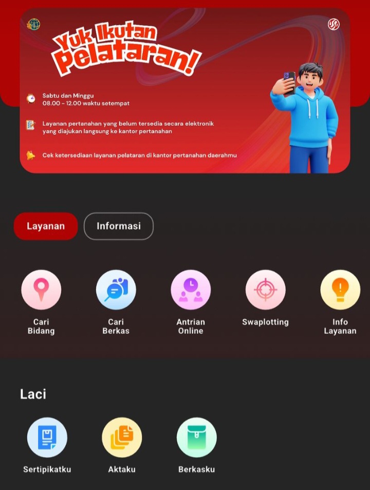 Aplikasi Sentuh Tanahku